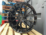 18”  S6 style wheels Gloss Black 5x112 fits Audi VW