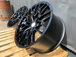19"  827M G80 CS Sport Style Alloy Wheels Satin Black E & F series BMW 3 4 5 Series 5x120