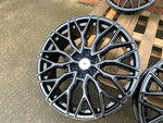 19" Aluwerks RST-Mesh NEW Transit MK9-2024 style wheels Gloss Black 6x120 fits Transit Custom Van