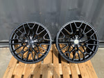 19"  827M G80 CS Sport Style Alloy Wheels Satin Black E & F series BMW 3 4 5 Series 5x120