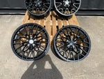 19"  827M G80 CS Sport Style Alloy Wheels Satin Black E & F series BMW 3 4 5 Series 5x120