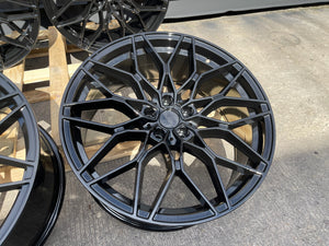 19"  1000M G80 CS Sport Style Alloy Wheels Black G series BMW 3 4 5 Series 5x112