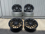19"  1000M G80 CS Sport Style Alloy Wheels Black G series BMW 3 4 5 Series 5x112