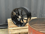 20” 763M style CS Staggered Alloy Wheels Black  BMW 3 4 5 Series