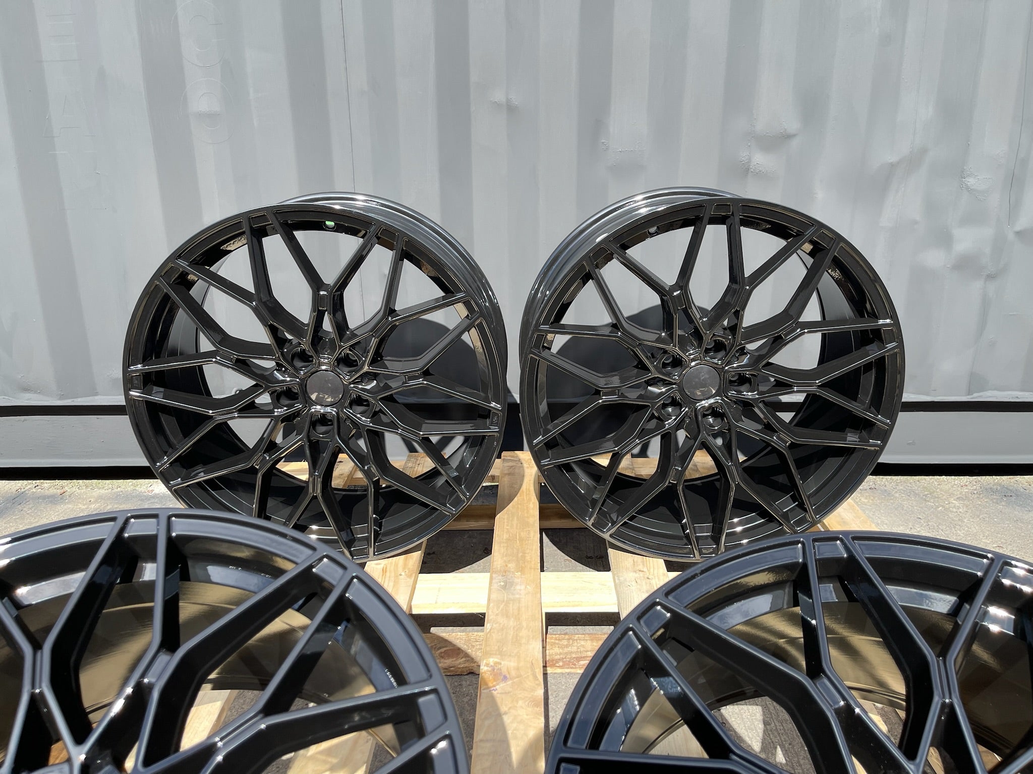 19"  1000M G80 CS Sport Style Alloy Wheels Black G series BMW 3 4 5 Series 5x112