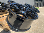 20” 763M style CS Staggered Alloy Wheels Black  BMW 3 4 5 Series
