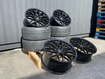 19"  1000M G80 CS Sport Style Alloy Wheels Black G series BMW 3 4 5 Series 5x112