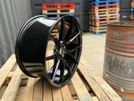 20” 763M style CS Staggered Alloy Wheels Black  BMW 3 4 5 Series