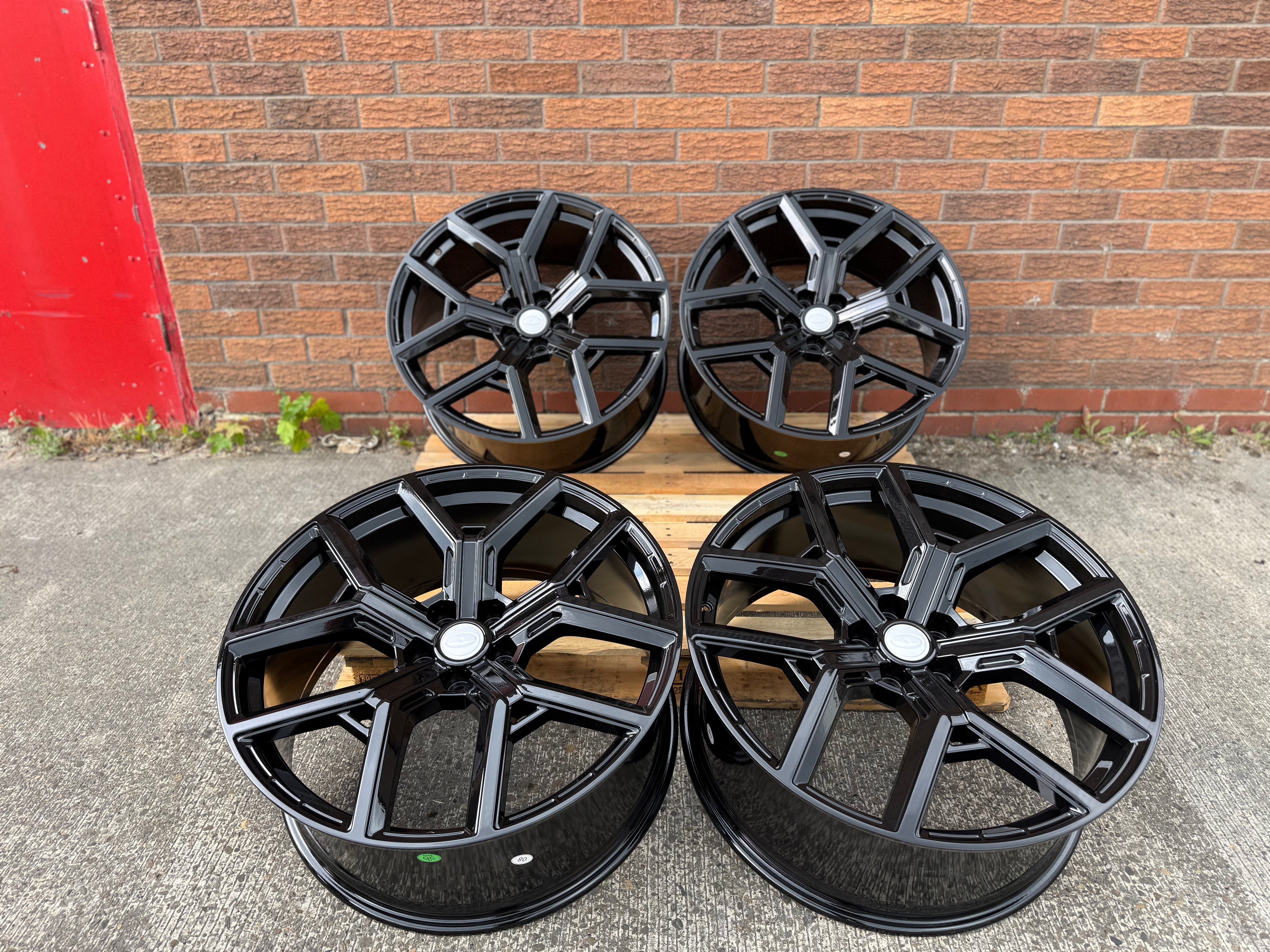 22” BMF wheels  Black fits Range Rover Sport Defender Land Rover