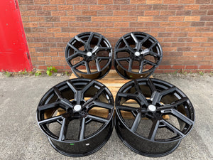 22” BMF wheels  Black fits Range Rover Sport Defender Land Rover