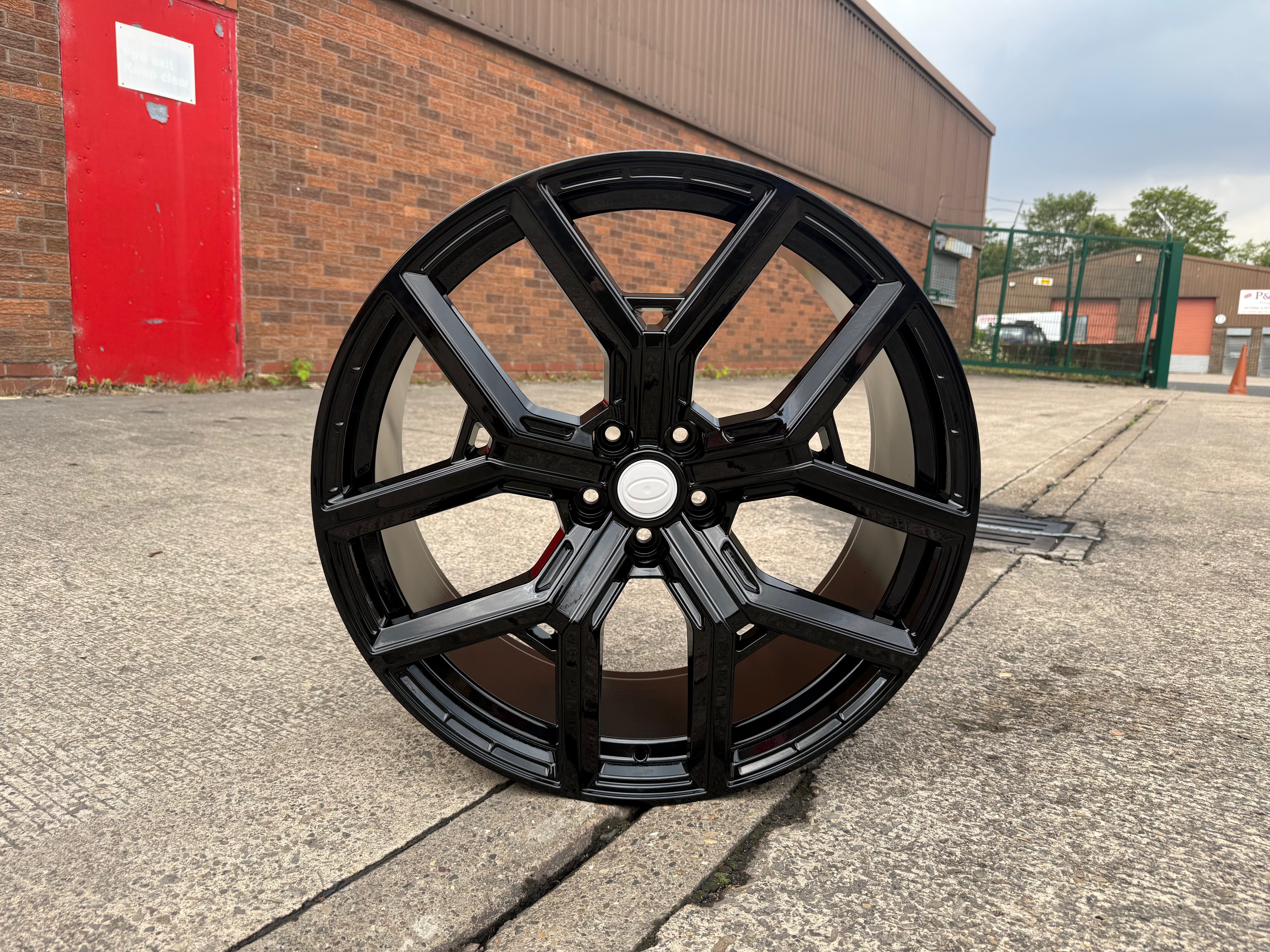 22” BMF wheels  Black fits Range Rover Sport Defender Land Rover