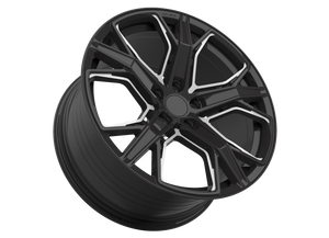 19" Aluwerks XT4 wheels  Black Milled fits Audi BMW Mercedes VW Ford Vauxhall