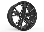 19" Aluwerks XT4 wheels  Black Milled fits Audi BMW Mercedes VW Ford Vauxhall