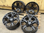 19" Aluwerks XT4 wheels  Black fits Audi BMW Mercedes VW Ford Vauxhall