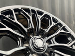 20" Aluwerks Nitro Flow formed style wheels Black 6x139.7 fits Ranger, Wildtrak, Raptor 1000KG HIGH LOAD