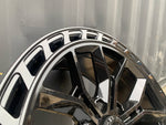 20" Aluwerks Supercharger Flow formed style wheels Black 6x139.7 fits Ranger, Wildtrak, Raptor 1000KG HIGH LOAD
