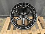 20" Aluwerks Octane Flow formed style wheels Black 6x139.7 fits Ranger, Wildtrak, Raptor 1000KG HIGH LOAD