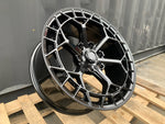 20" Aluwerks Octane Flow formed style wheels Black 6x139.7 fits Ranger, Wildtrak, Raptor 1000KG HIGH LOAD