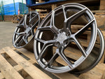 19" Aluwerks XT2 wheels Gloss Bronze Grey fits Audi BMW Mercedes VW Ford Vauxhall