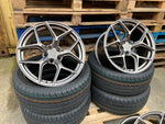 19" Aluwerks XT2 wheels Gloss Bronze Grey fits Audi BMW Mercedes VW Ford Vauxhall