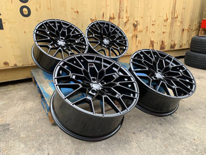 20"  827M G80 CS Sport Style Alloy Wheels Black G series BMW 3 4 5 Series 5x112