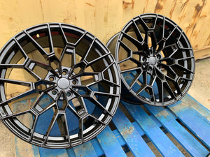 19"  827M G80 CS Sport Style Alloy Wheels Black G series BMW 3 4 5 Series 5x112