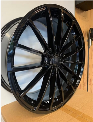 19" Scottsdale Clubsport MK8 Gti Golf R style wheels Black 5x112 fits Volkswagen