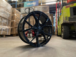 18" Estoril MK8 Gti Golf R style wheels Black 5x112 fits Volkswagen