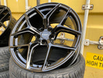 20" Aluwerks XT2 wheels Black fits Audi BMW Mercedes VW Ford Vauxhall