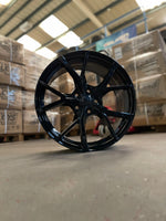 18" Estoril MK8 Gti Golf R style wheels Black 5x112 fits Volkswagen