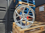 20" Aluwerks XT2-FF wheels Hyper Silver fits Audi BMW Mercedes VW Ford Vauxhall