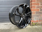 19" TCR Gti Golf R style wheels Black 5x112 fits Volkswagen