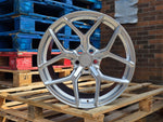 20" Aluwerks XT2-FF wheels Hyper Silver fits Audi BMW Mercedes VW Ford Vauxhall