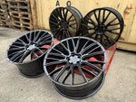 23" Aluwerks Zalaam wheels  Black fits Audi BMW Mercedes Range Rover Defender