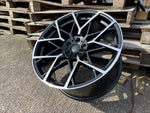 20" 795M G20 Sport Style Staggered Alloy Wheels Black Polished New BMW 3 4 5 Series