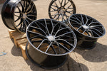 20" F30 Sport Wheels Black Machined 5x120 Fits BMW