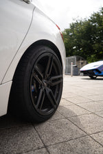 18" Aluwerks TW5 wheels Magneto Black fits Audi BMW Mercedes VW Ford Vauxhall