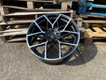 20" 795M G20 Sport Style Staggered Alloy Wheels Black Polished New BMW 3 4 5 Series