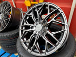18" Aluwerks XT3 wheels Magneto Grey fits Audi BMW Mercedes VW Ford Vauxhall