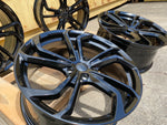 18” TCR Gti Golf R style wheels Black 5x112 fits Volkswagen