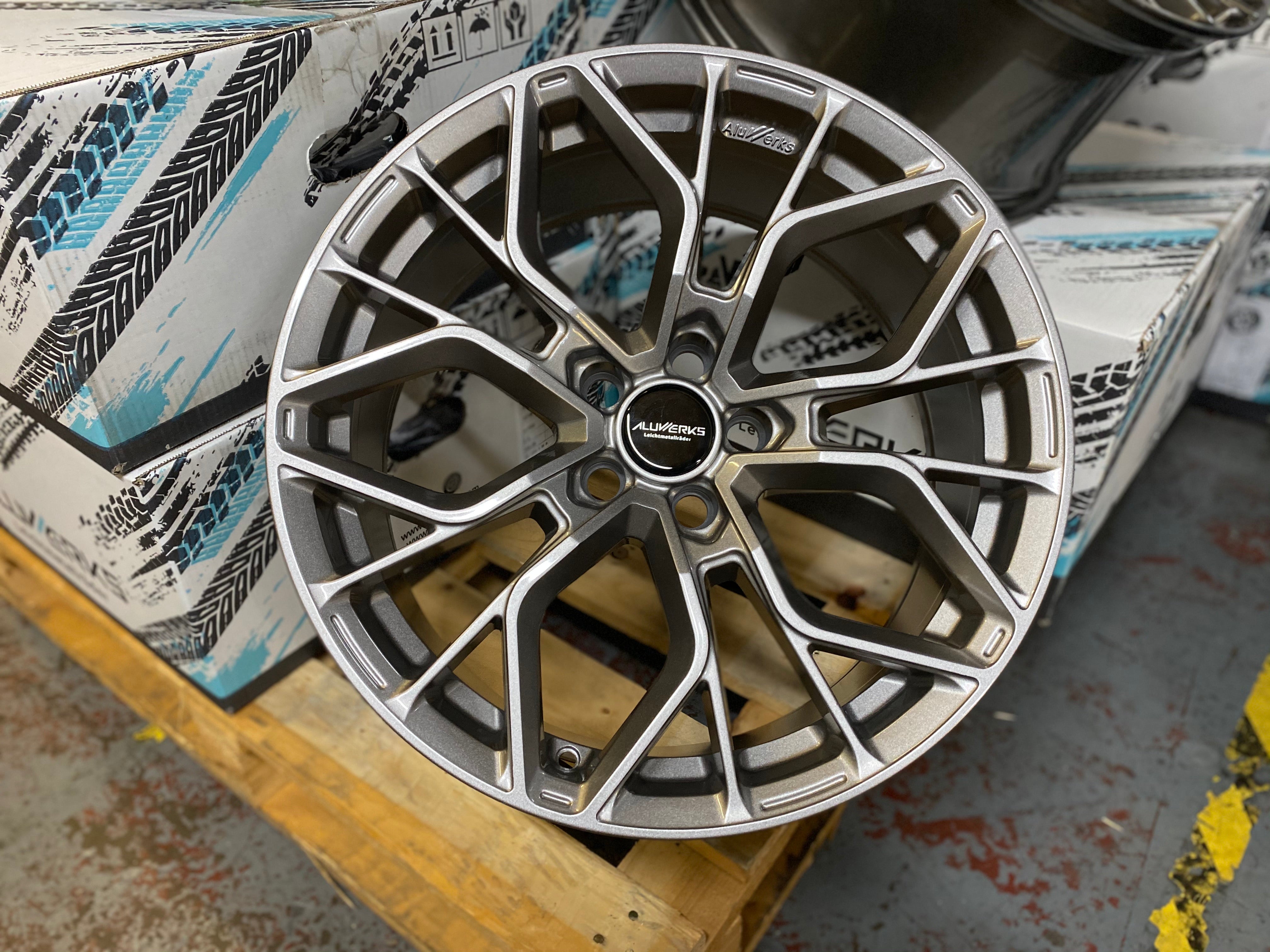 19" Aluwerks XT1 wheels Cirrus fits Audi BMW Mercedes VW Ford Vauxhall