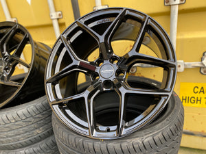 19" Aluwerks XT2 wheels Black fits Audi BMW Mercedes VW Ford Vauxhall