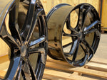 18” TCR Gti Golf R style wheels Black 5x112 fits Volkswagen